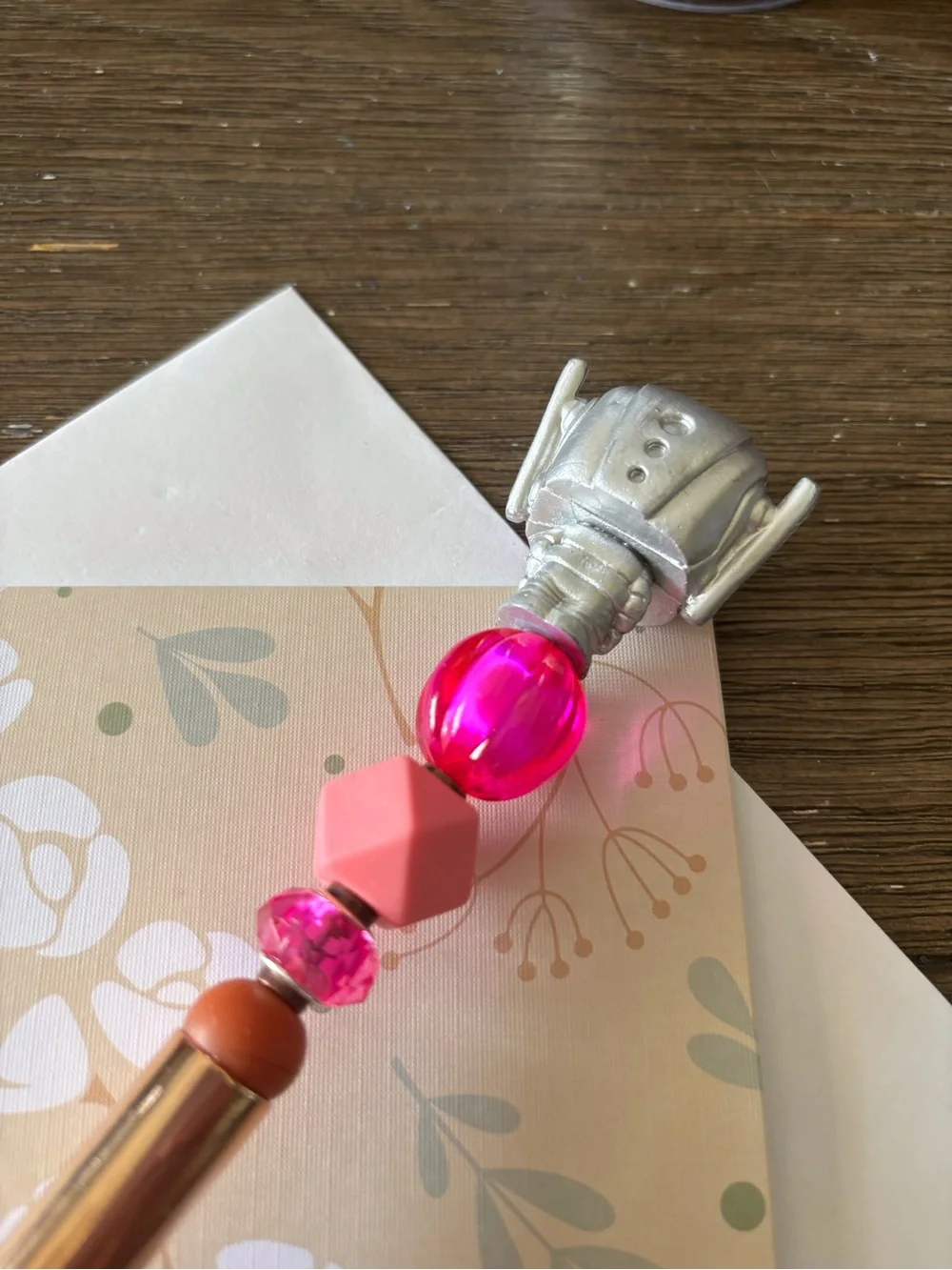 Marvel Alton handmade beaded pen